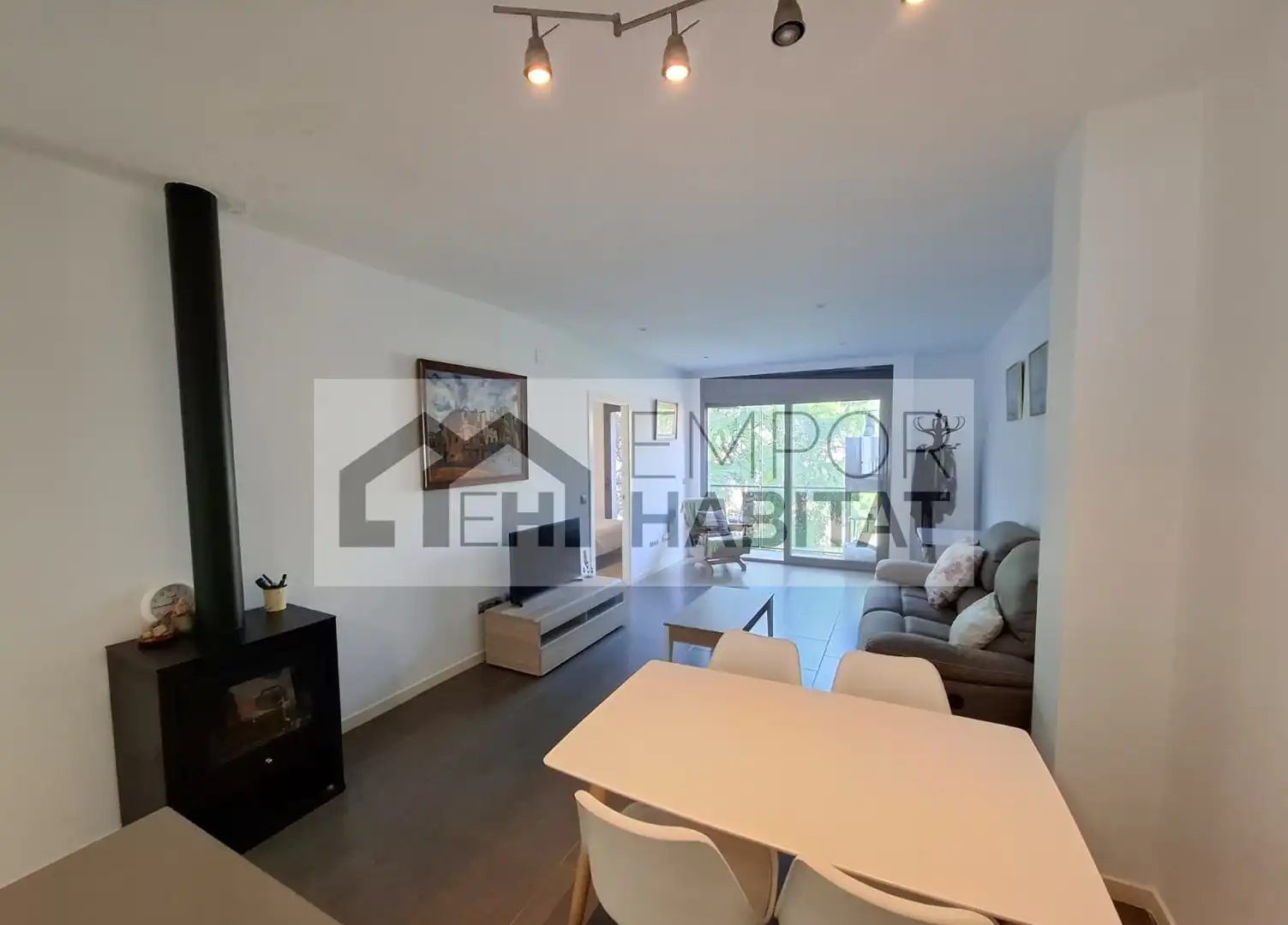 Living room of Apartments for sale in Llançà  with Air Conditioner, Heating and Terrace