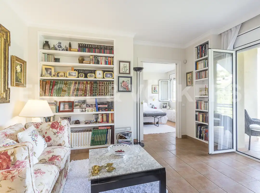 Sala d'estar de Casa o xalet en venda en Moià amb Aire condicionat, Calefacció i Jardí privat