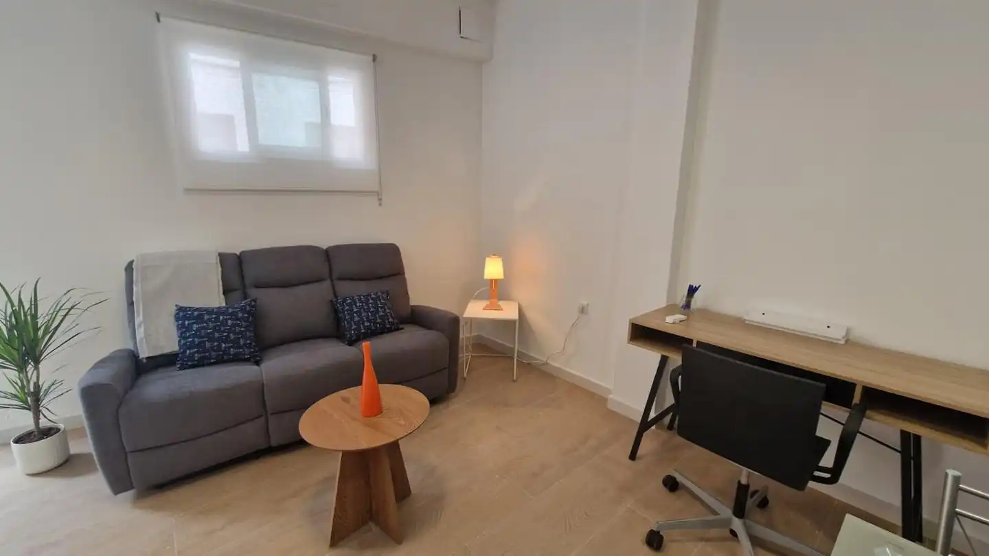 Sala d'estar de Estudi de lloguer en Moncada