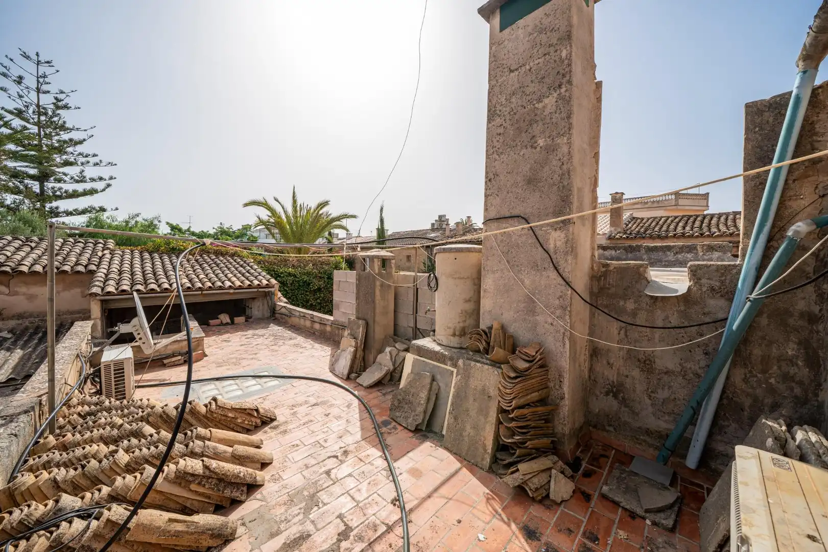 Vista exterior de Finca rústica en venda en Campos amb Aire condicionat i Terrassa