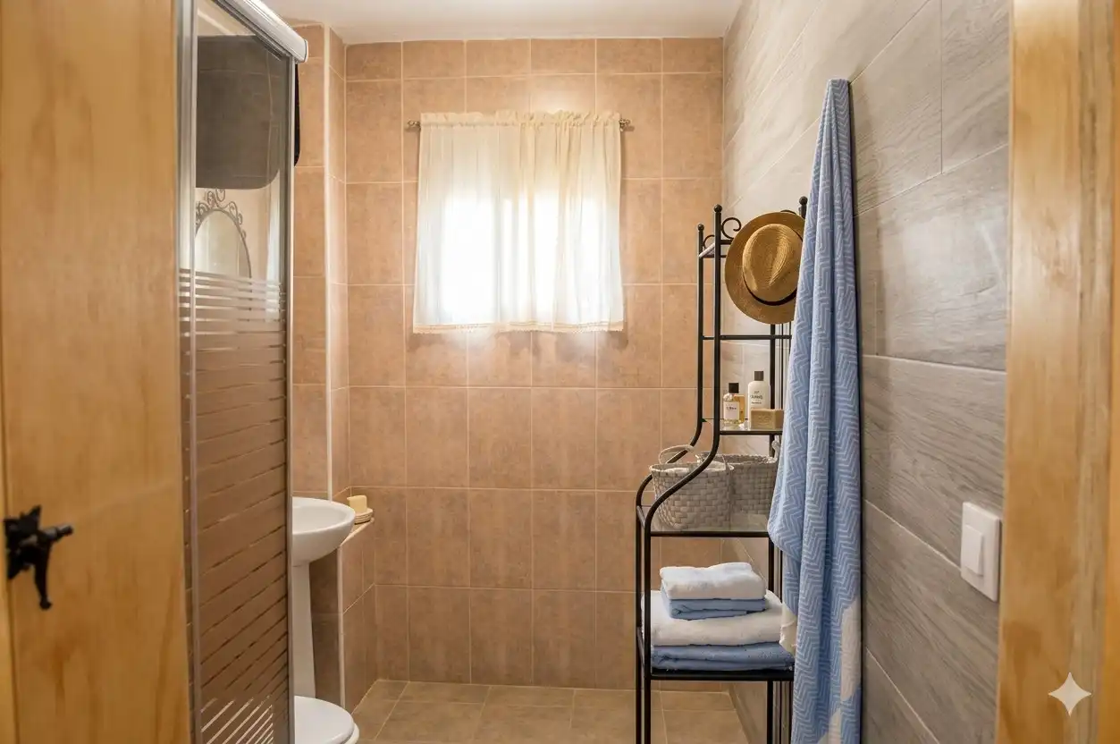 Baño de Finca rústica en venta en Mirabel con Aire acondicionado, Calefacción y Trastero