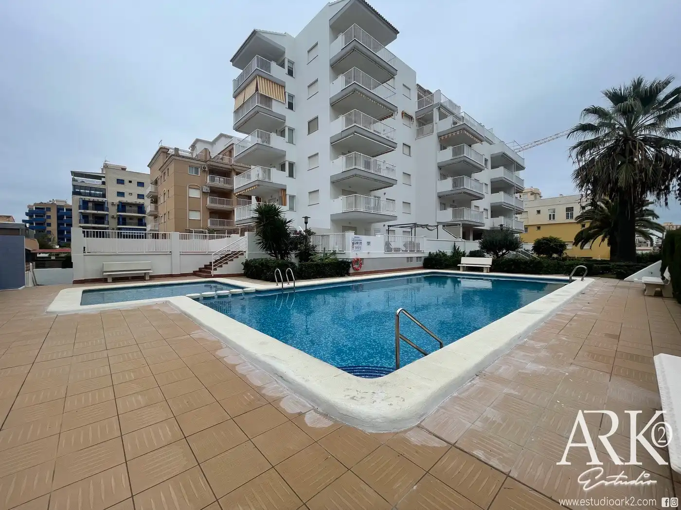 Piscina de Apartamento en venta en Piles con Aire acondicionado, Terraza y Trastero