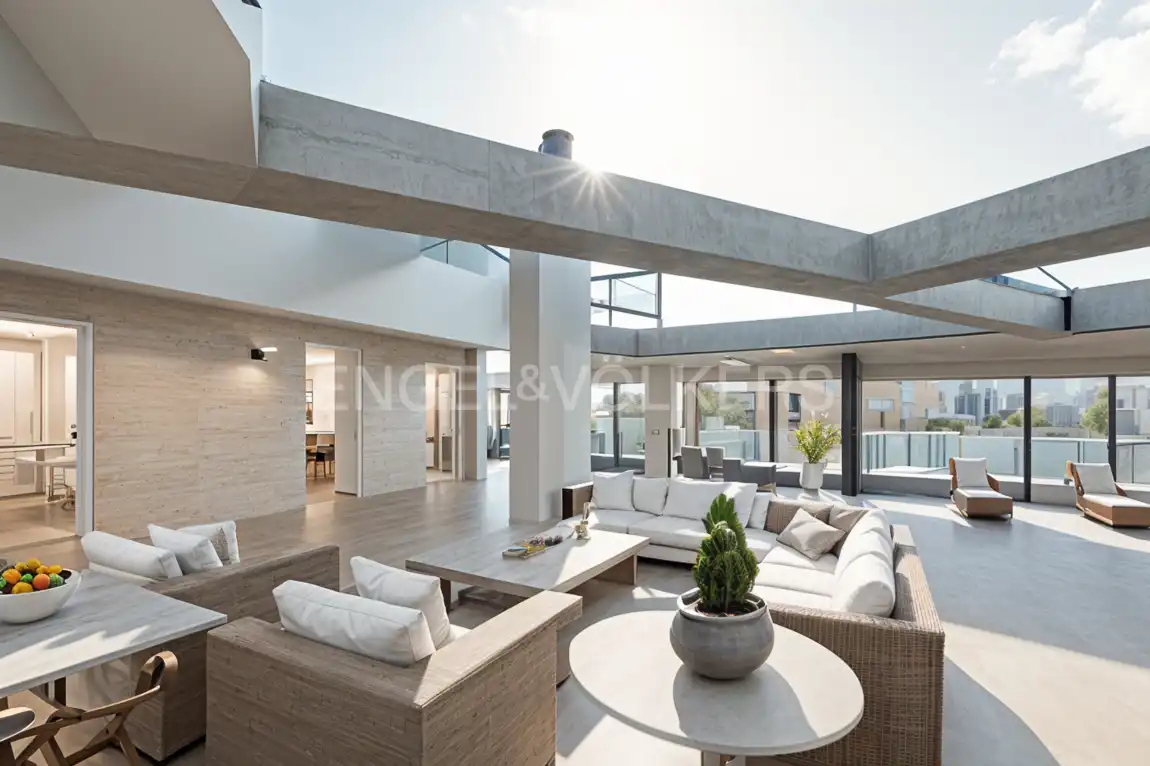 Terrassa de Àtic de lloguer en  Valencia Capital amb Aire condicionat, Calefacció i Terrassa