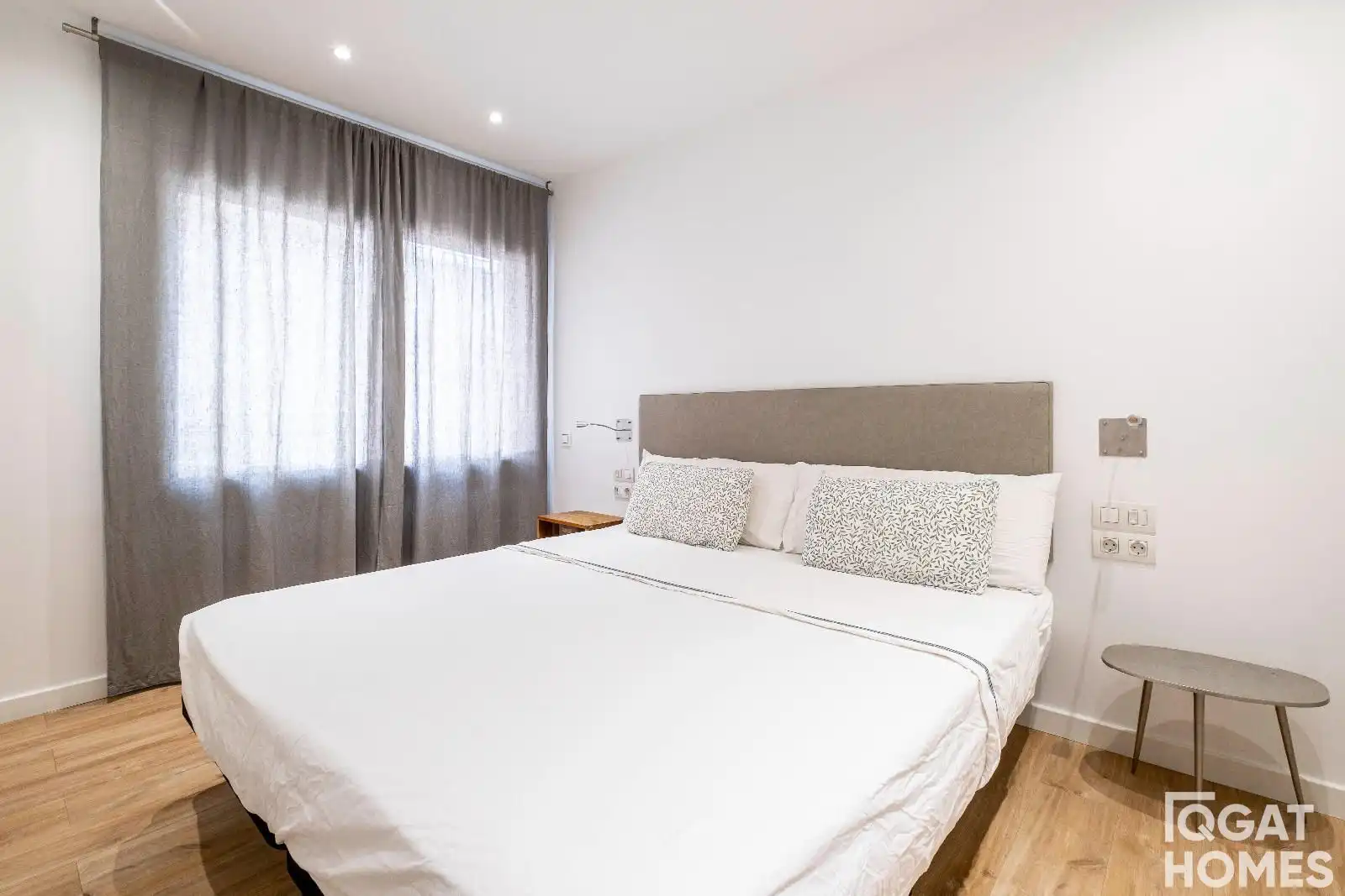 Schlafzimmer von Wohnung zur Miete in Rubí mit Klimaanlage und Möbliert