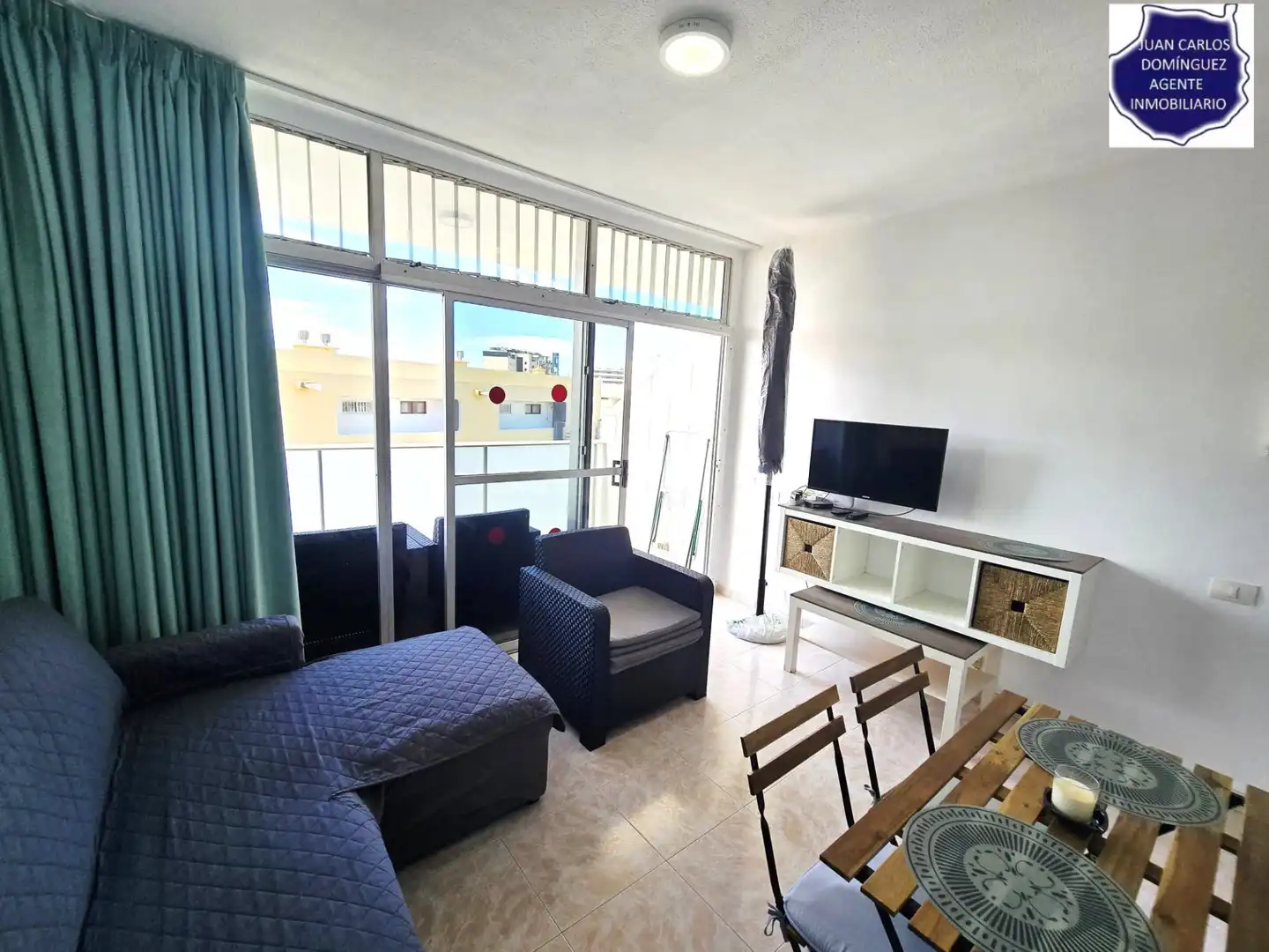 Living room of Apartments for rent in San Bartolomé de Tirajana  with Terrace, Furnished and Community pool