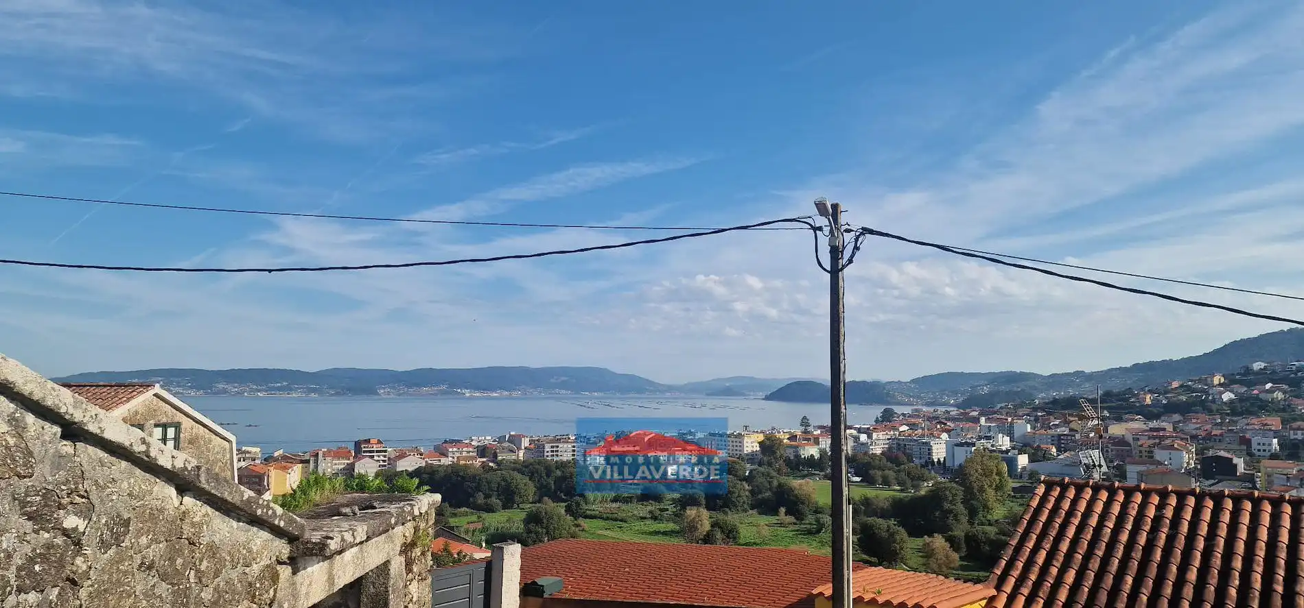 Vista exterior de Casa adosada en venda en Bueu