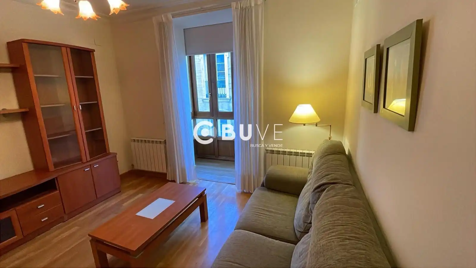 Sala de estar de Piso de alquiler en Valladolid con Calefacción, Terraza y Amueblado