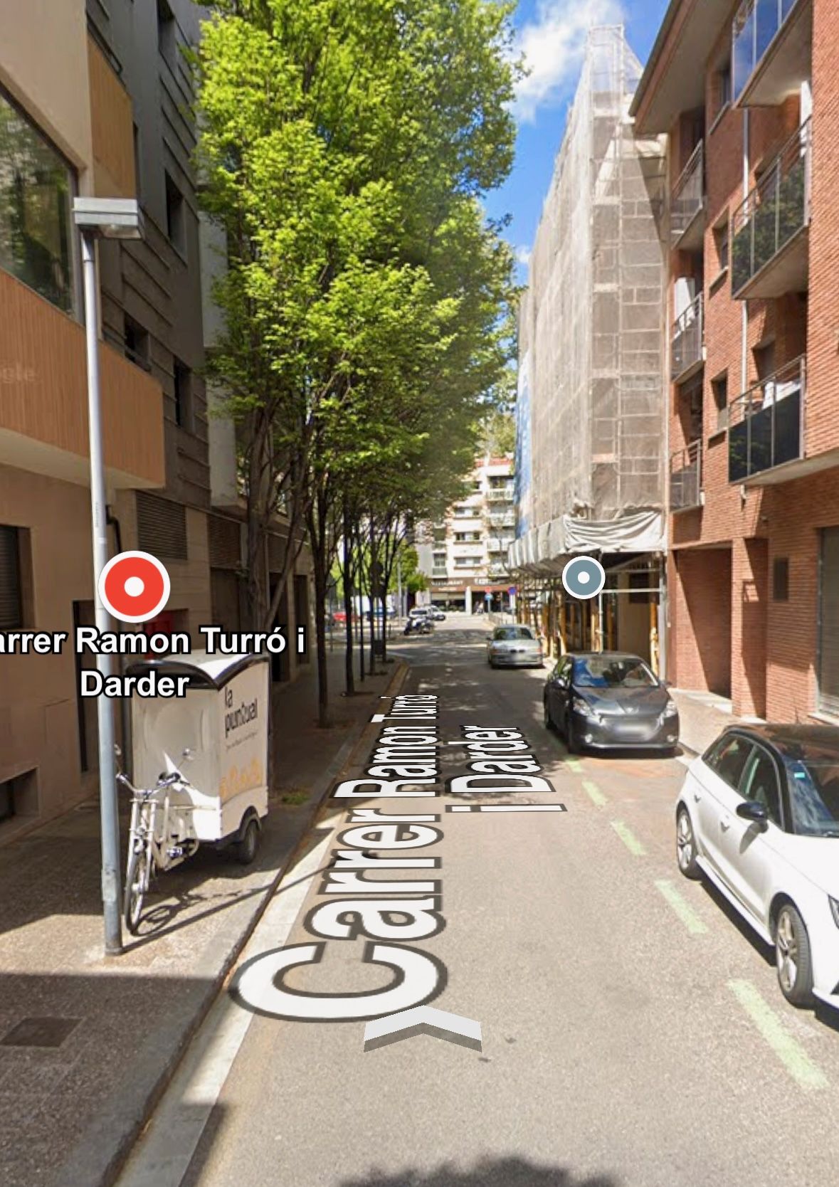 Vista exterior de Terreno en venta en Girona Capital