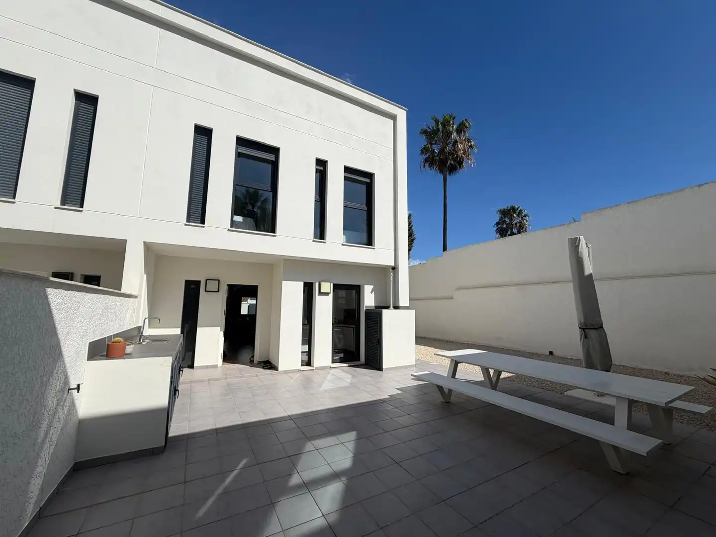 Exterior view of Houses for sale in L'Alfàs del Pi  with Air Conditioner, Heating and Private garden
