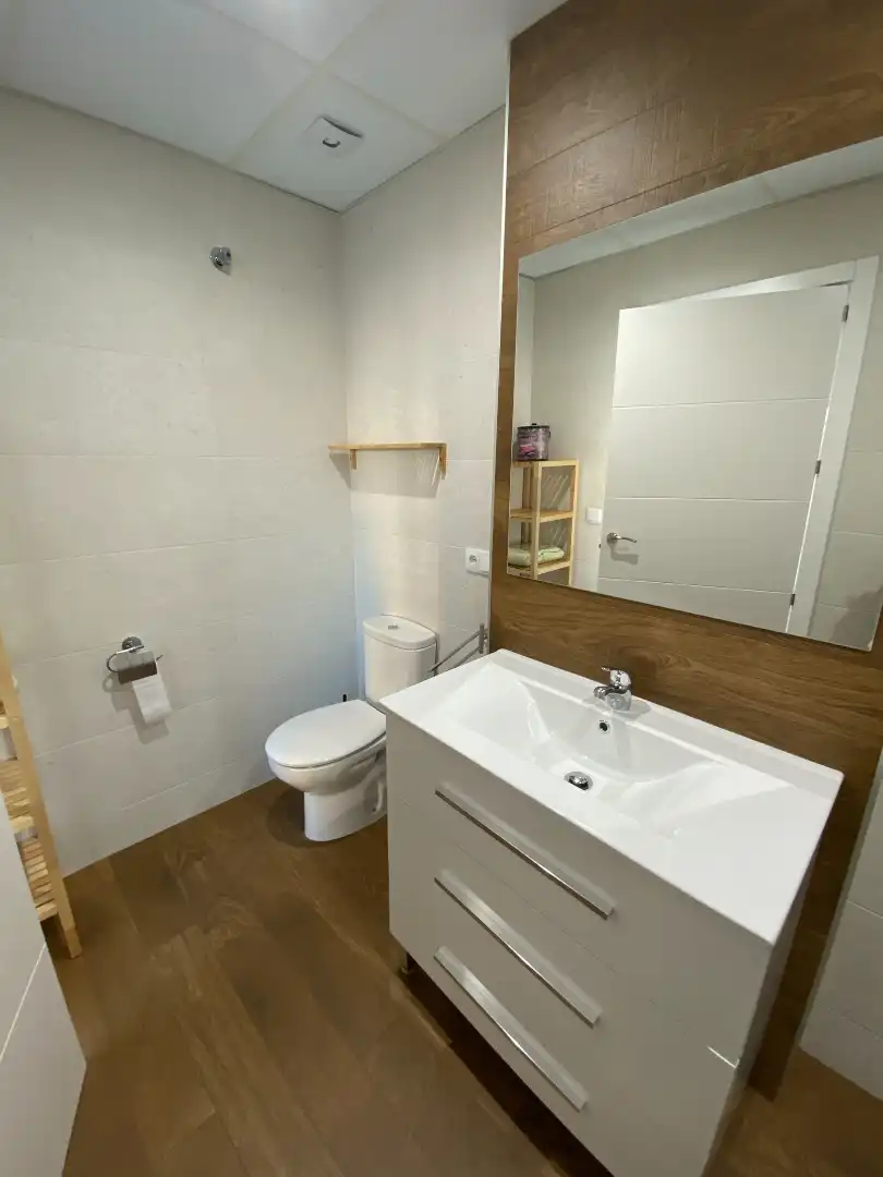Baño de Ático de alquiler en Mérida con Aire acondicionado, Calefacción y Terraza