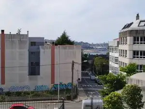 Exterior view of Flat for sale in Oleiros  with Heating, Terrace and Furnished
