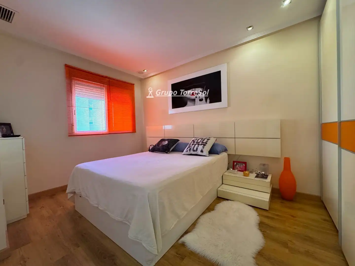 Bedroom of Flat for sale in Elche / Elx  with Air Conditioner, Heating and Terrace