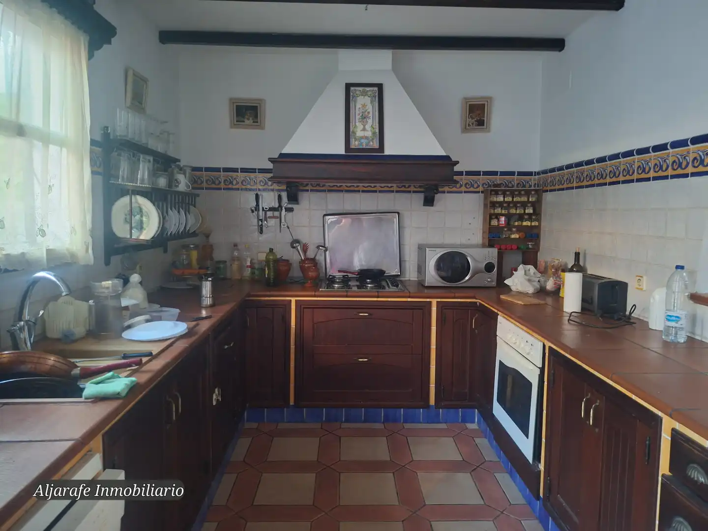 Cocina de Casa o chalet en venta en Umbrete con Aire acondicionado, Calefacción y Terraza