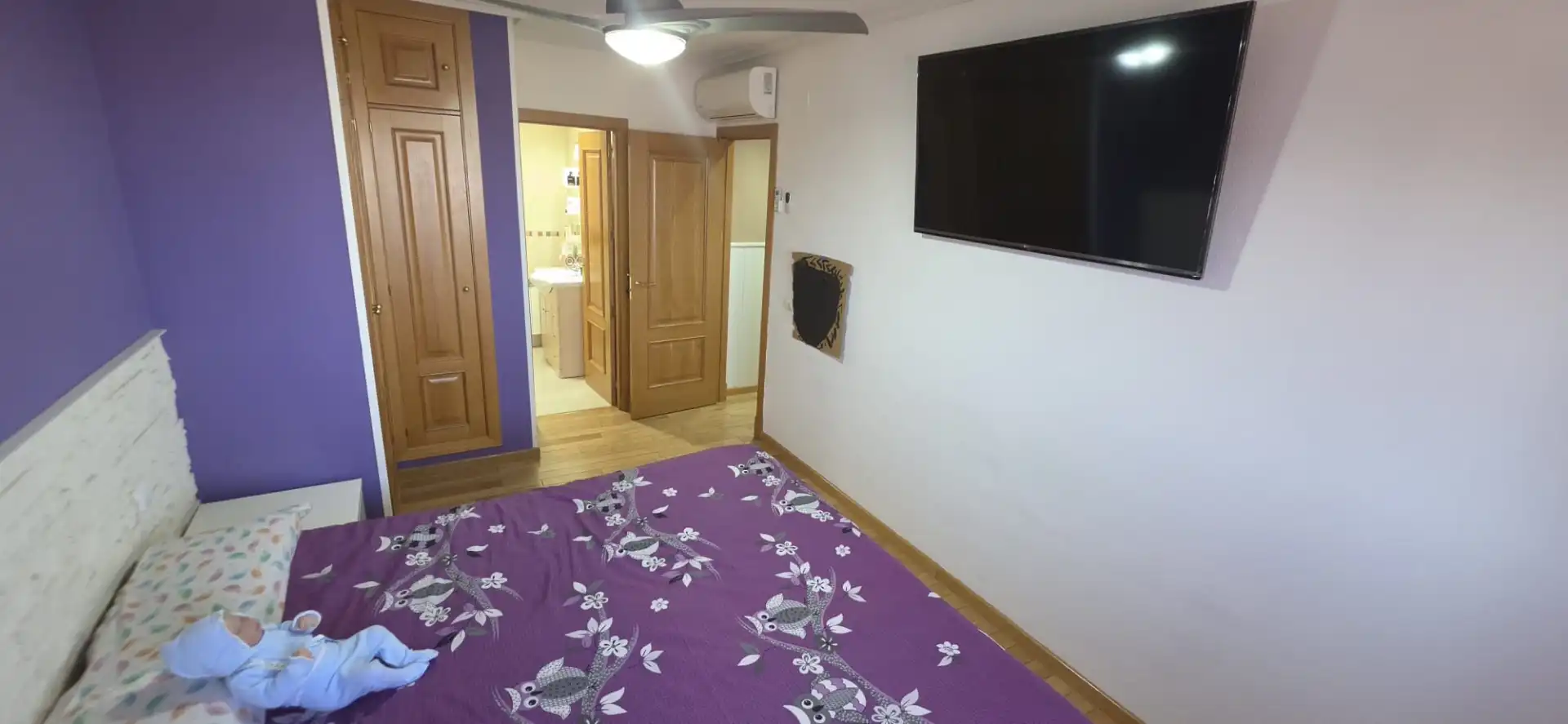 Schlafzimmer von Wohnung zum Verkauf in Seseña mit Klimaanlage, Heizung und Terrasse