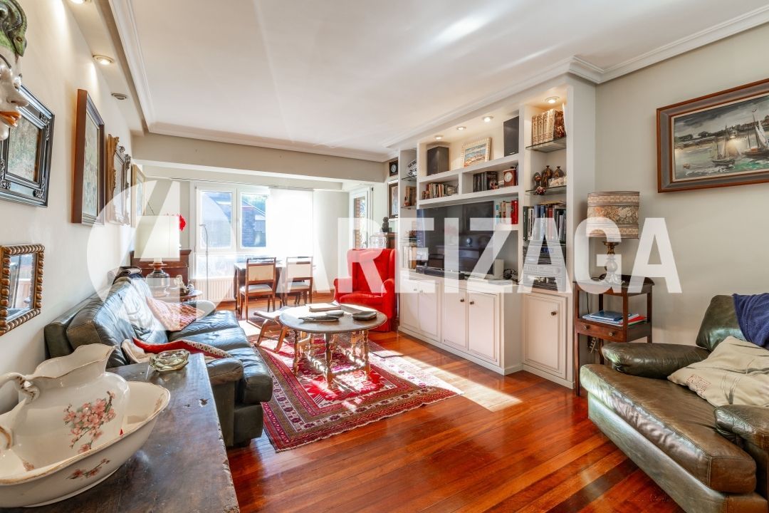 Sala de estar de Piso en venta en Donostia - San Sebastián  con Calefacción, Terraza y Trastero