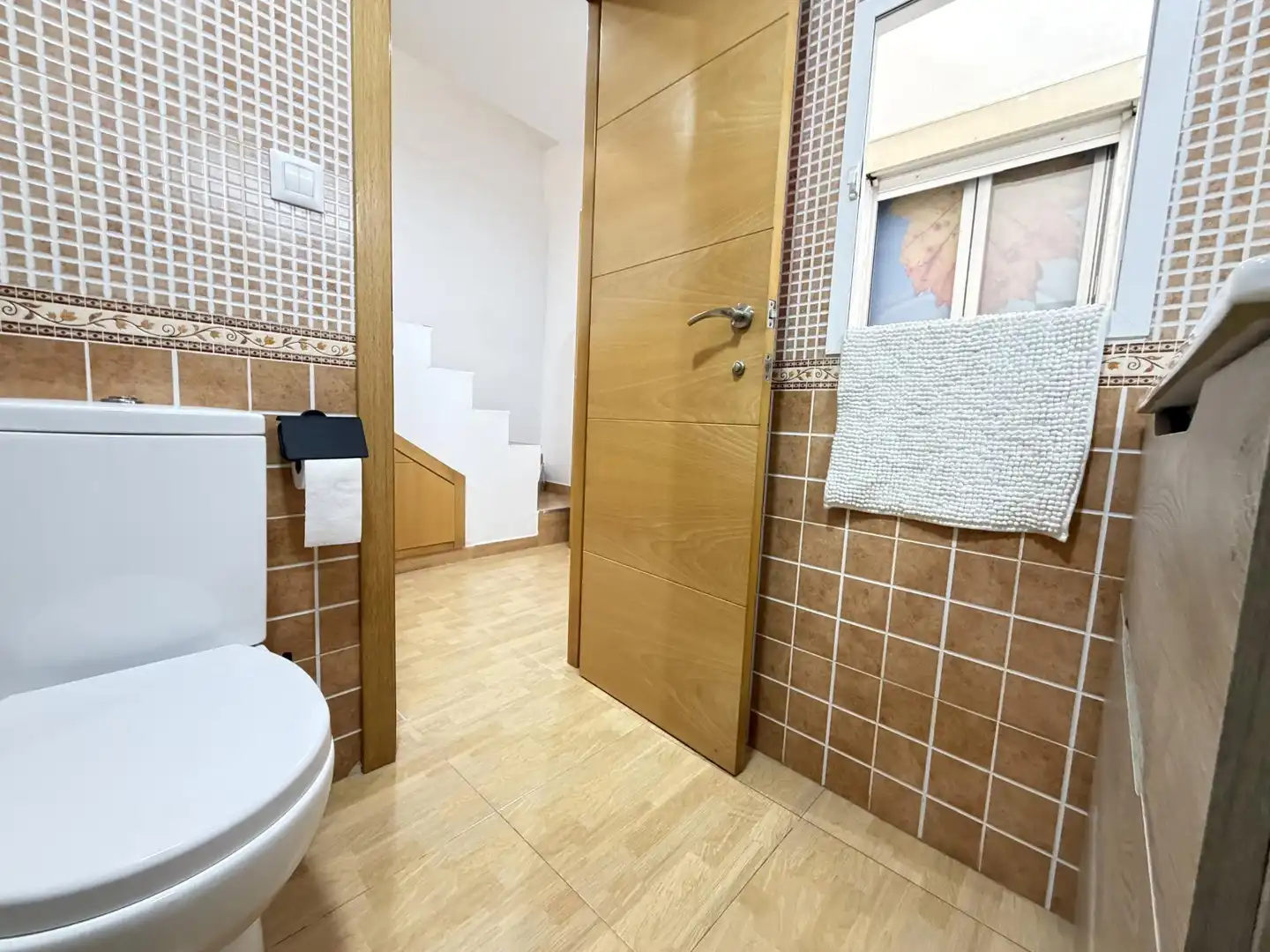 Bany de Casa o xalet de lloguer en Don Benito amb Aire condicionat, Terrassa i Moblat