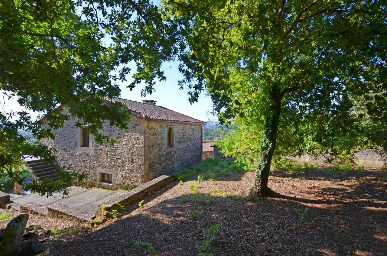 Jardín de Finca rústica en venta en O Rosal   con Calefacción, Jardín privado y Terraza