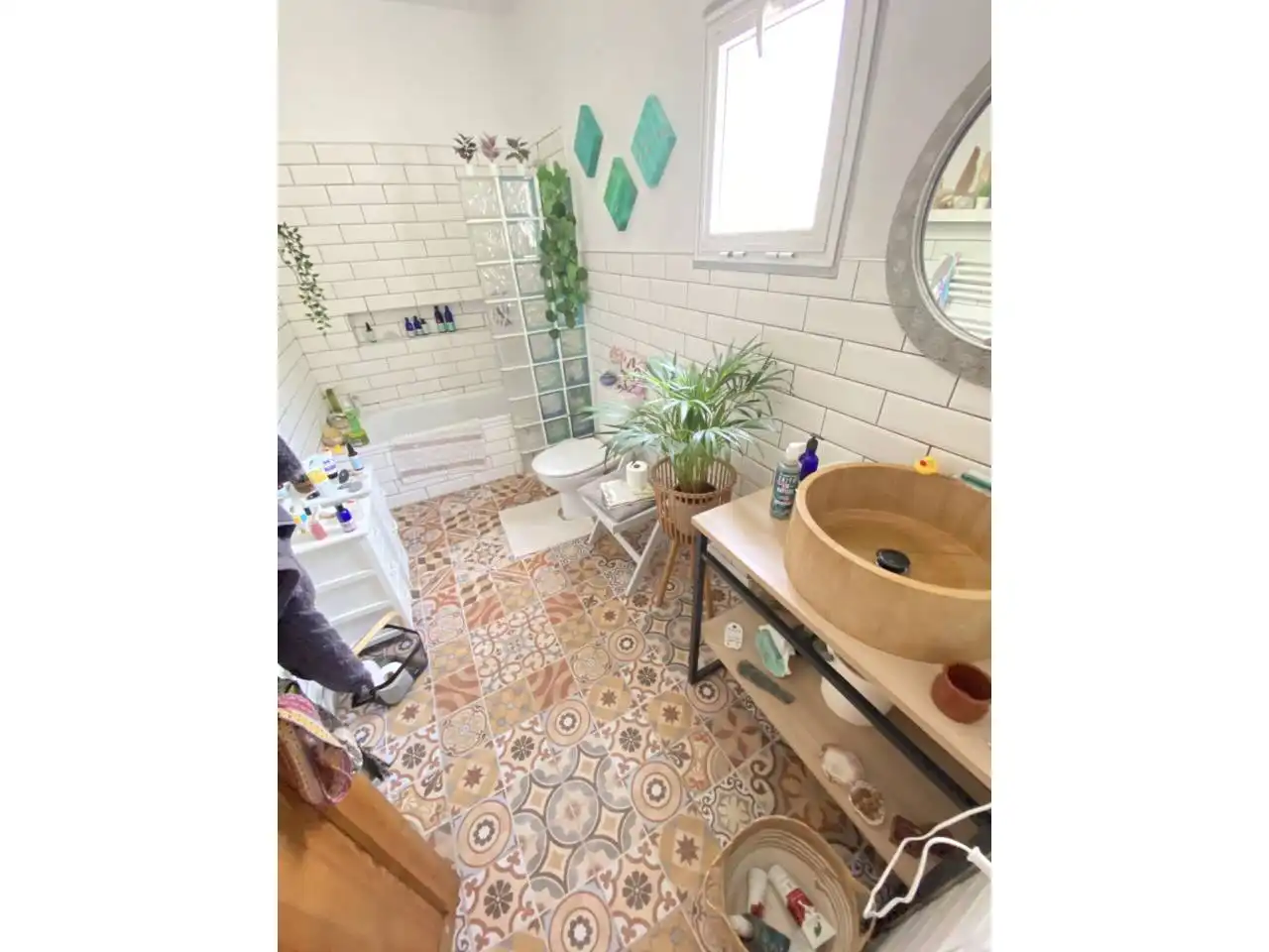 Bany de Finca rústica en venda en Fasnia amb Jardí privat, Terrassa i Moblat