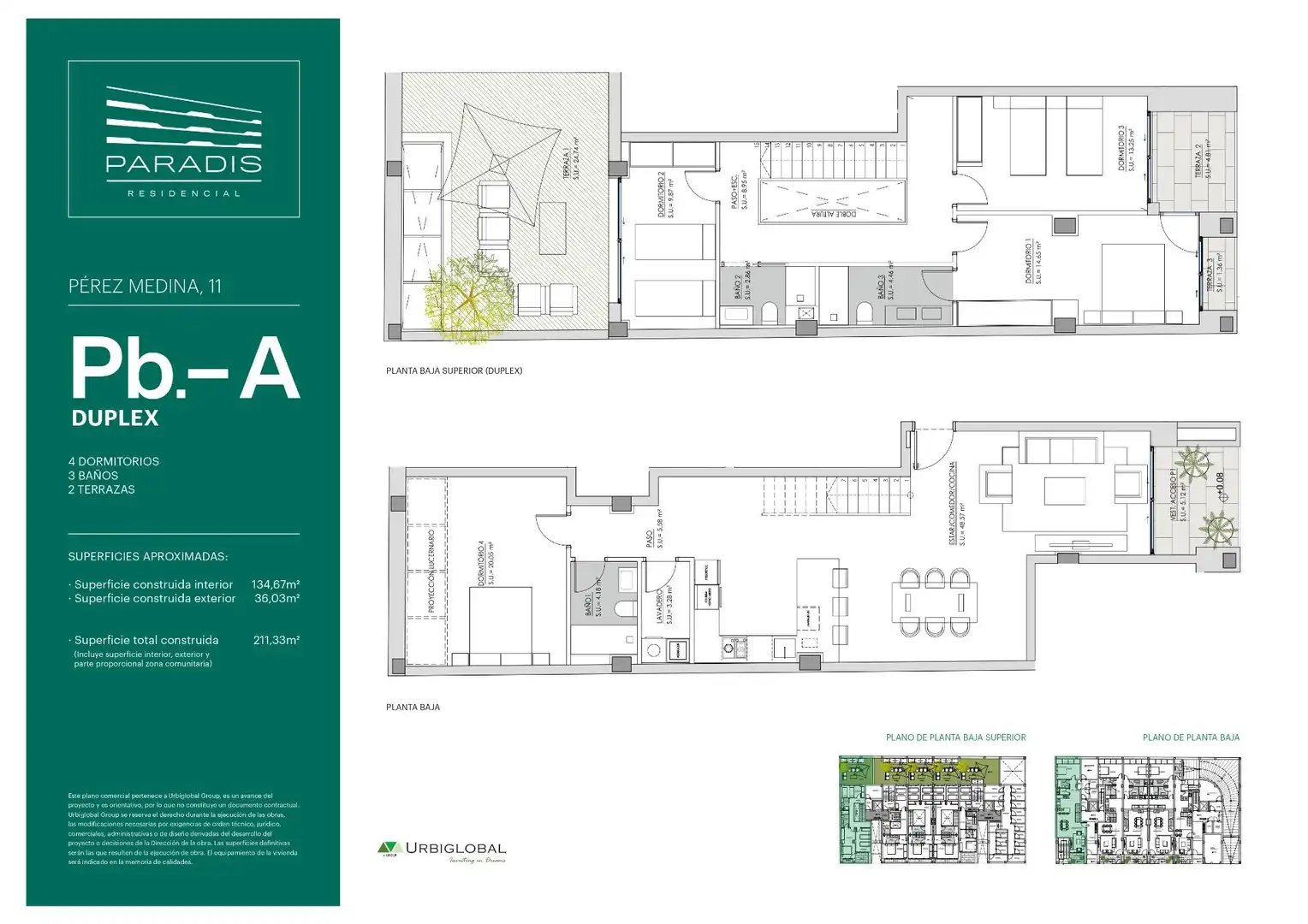 Dúplex en venta en Alicante / Alacant con Aire acondicionado, Calefacción y Terraza