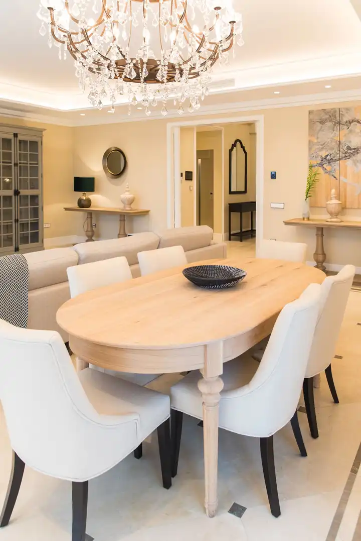Comedor de Casa o chalet en venta en Benahavís con Aire acondicionado, Calefacción y Jardín privado