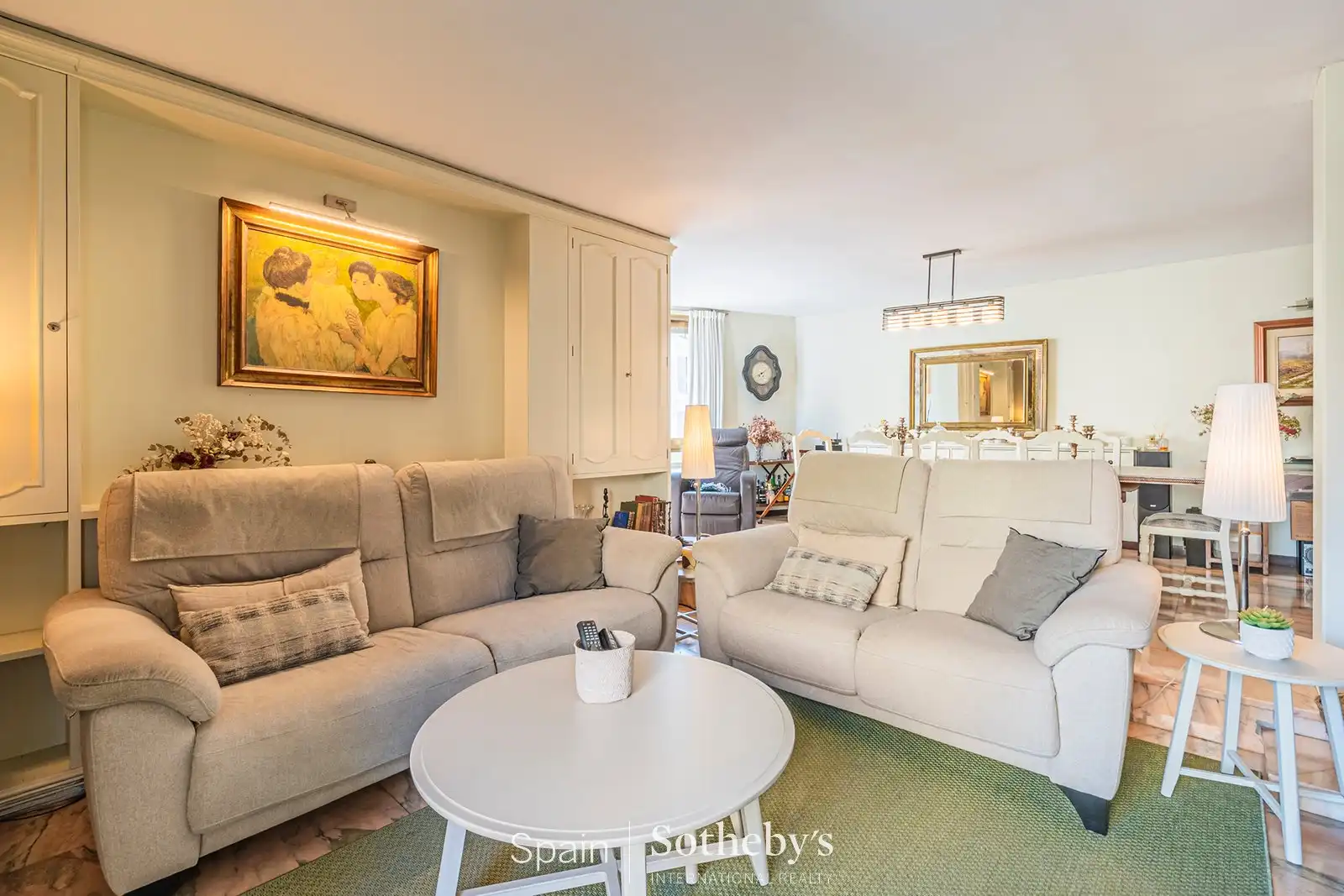 Sala d'estar de Apartament en venda en Barcelona amb Aire condicionat, Calefacció i Traster
