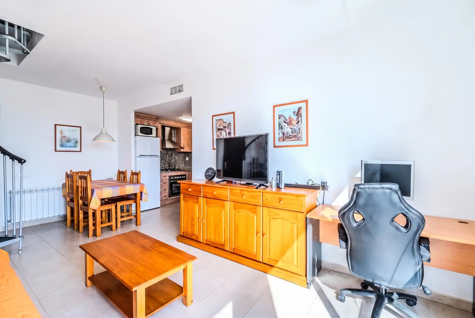 Living room of Duplexes for sale in L'Ampolla  with Air Conditioner, Heating and Terrace
