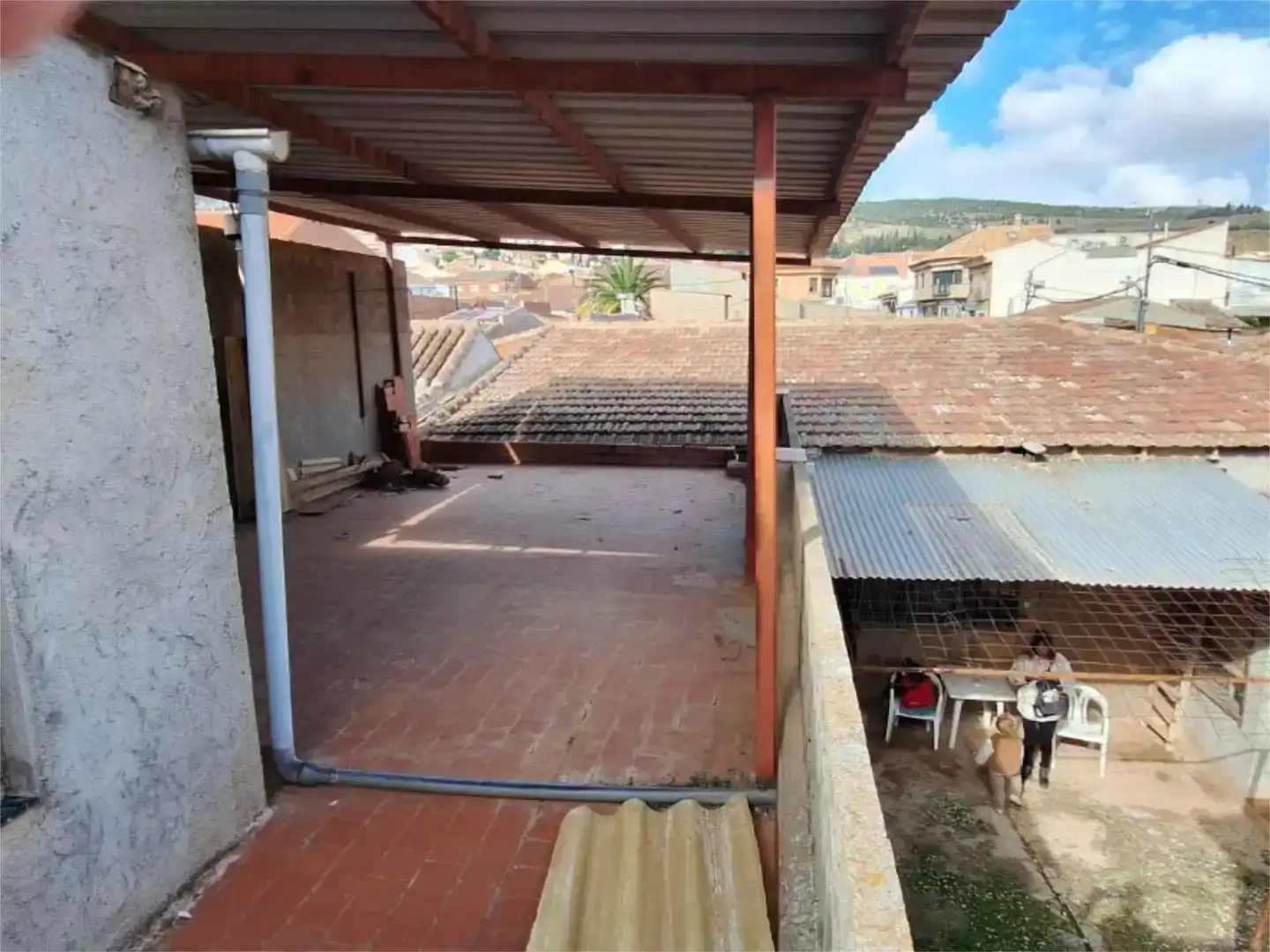 Terrassa de Finca rústica en venda en Los Yébenes amb Traster, Moblat i Balcó