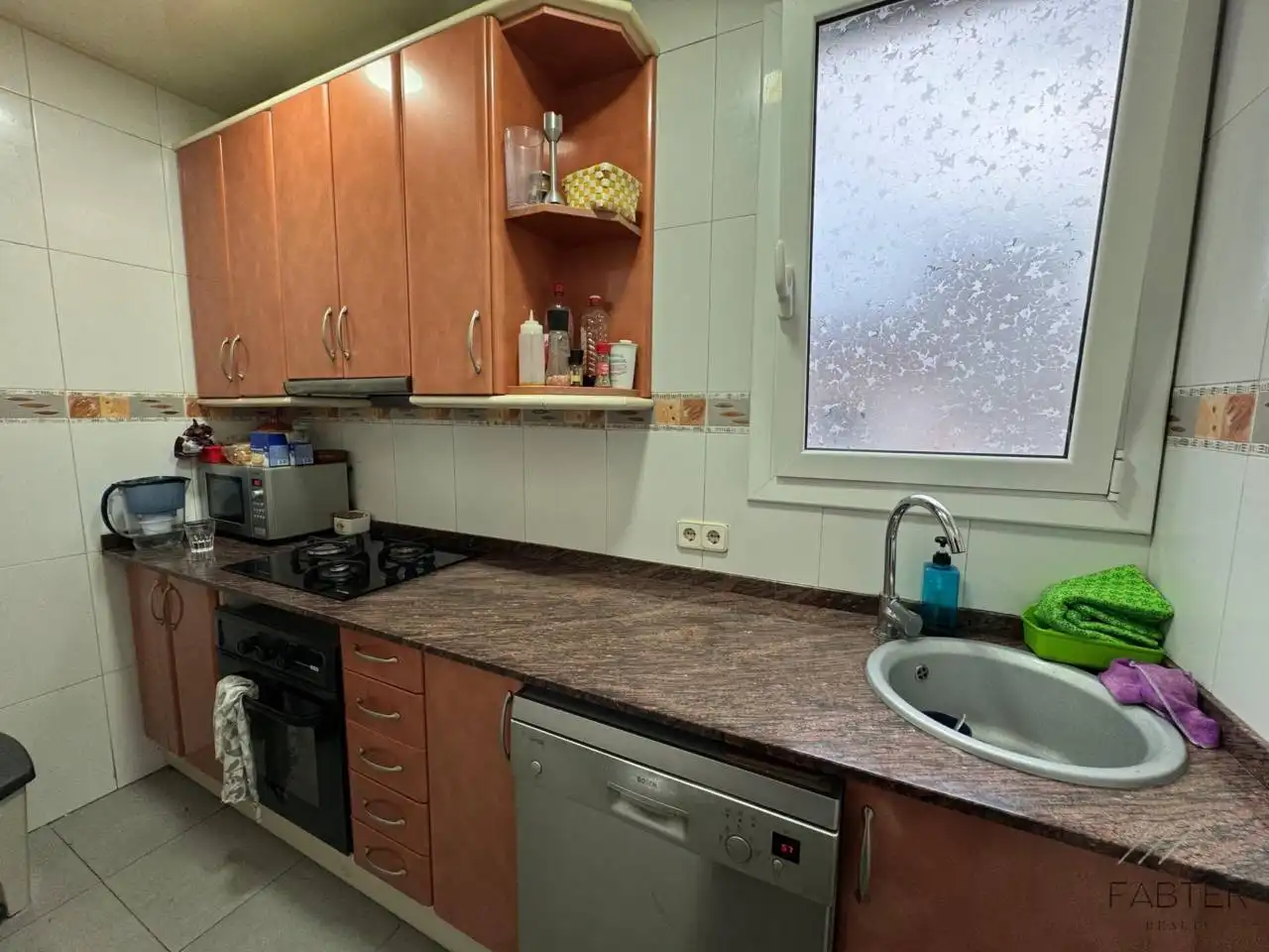 Kitchen of Flat for sale in Caldes de Montbui  with Air Conditioner, Heating and Terrace