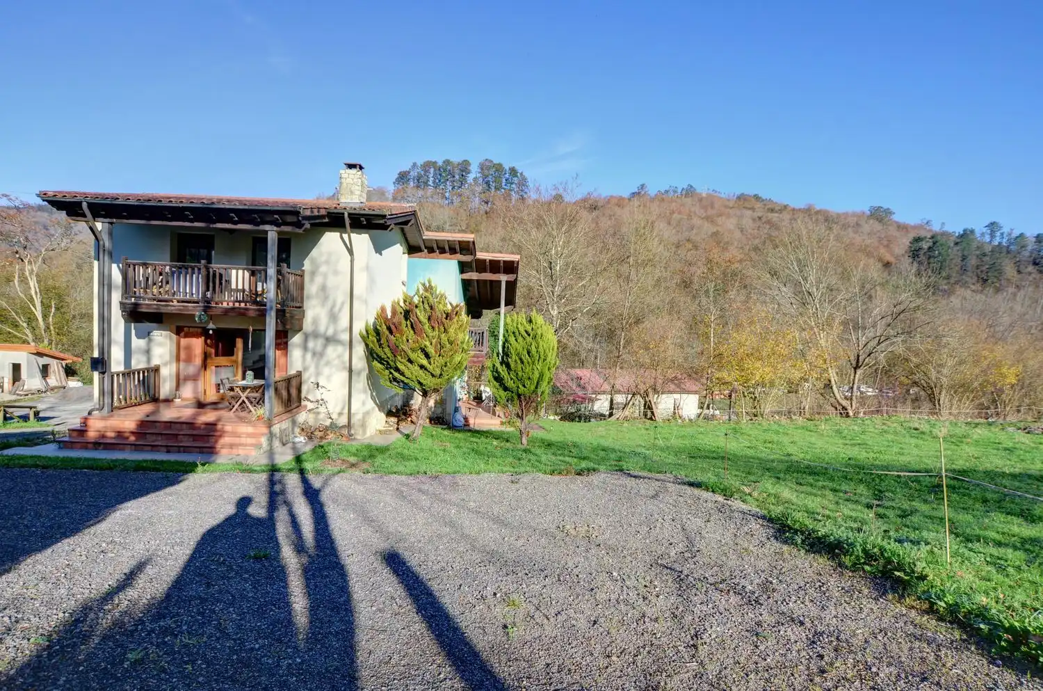 Garden of Houses for sale in Cangas de Onís  with Heating, Terrace and Swimming Pool