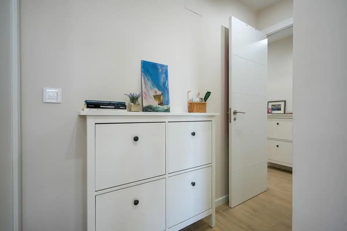 Bedroom of Flat for sale in Madrid  with Air Conditioner, Heating and Private garden