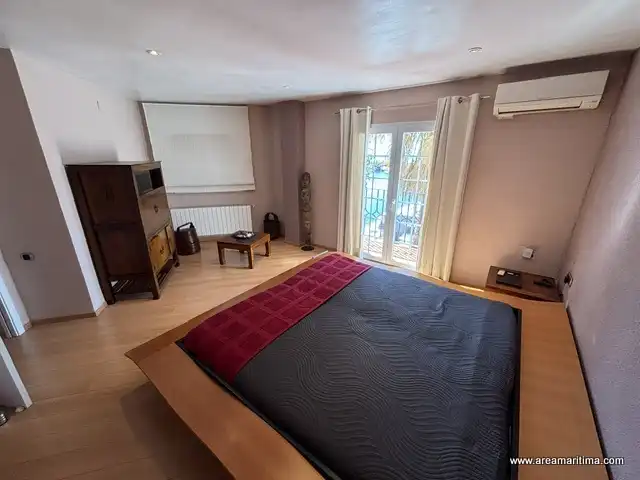 Bedroom of Detached homes for sale in Alboraya  with Air Conditioner, Parquet flooring and Terrace