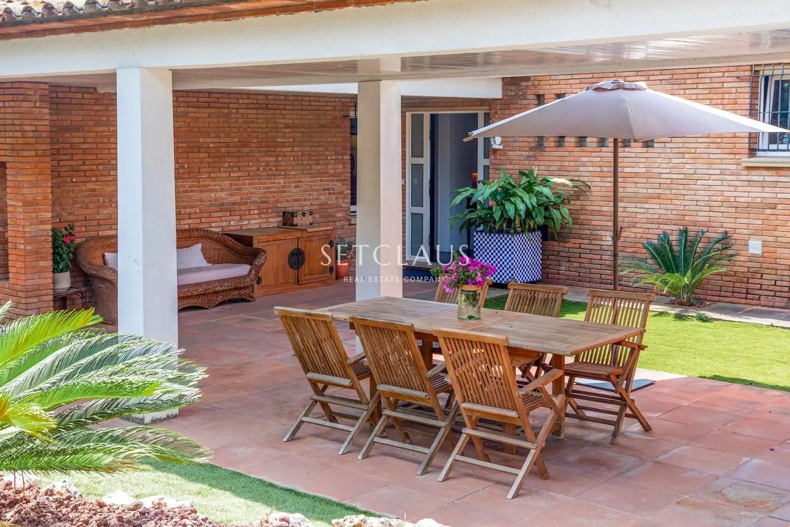 Terrace of Houses for sale in Premià de Dalt  with Air Conditioner, Heating and Private garden