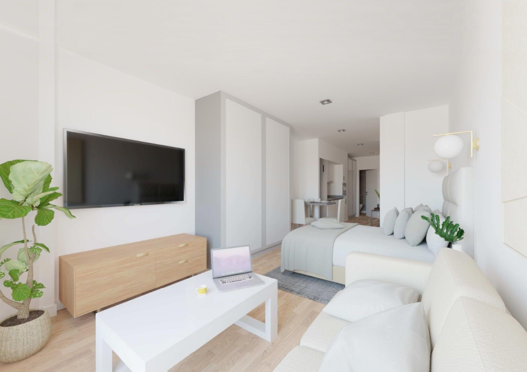 Dormitori de Apartament en venda en Las Palmas de Gran Canaria amb Calefacció
