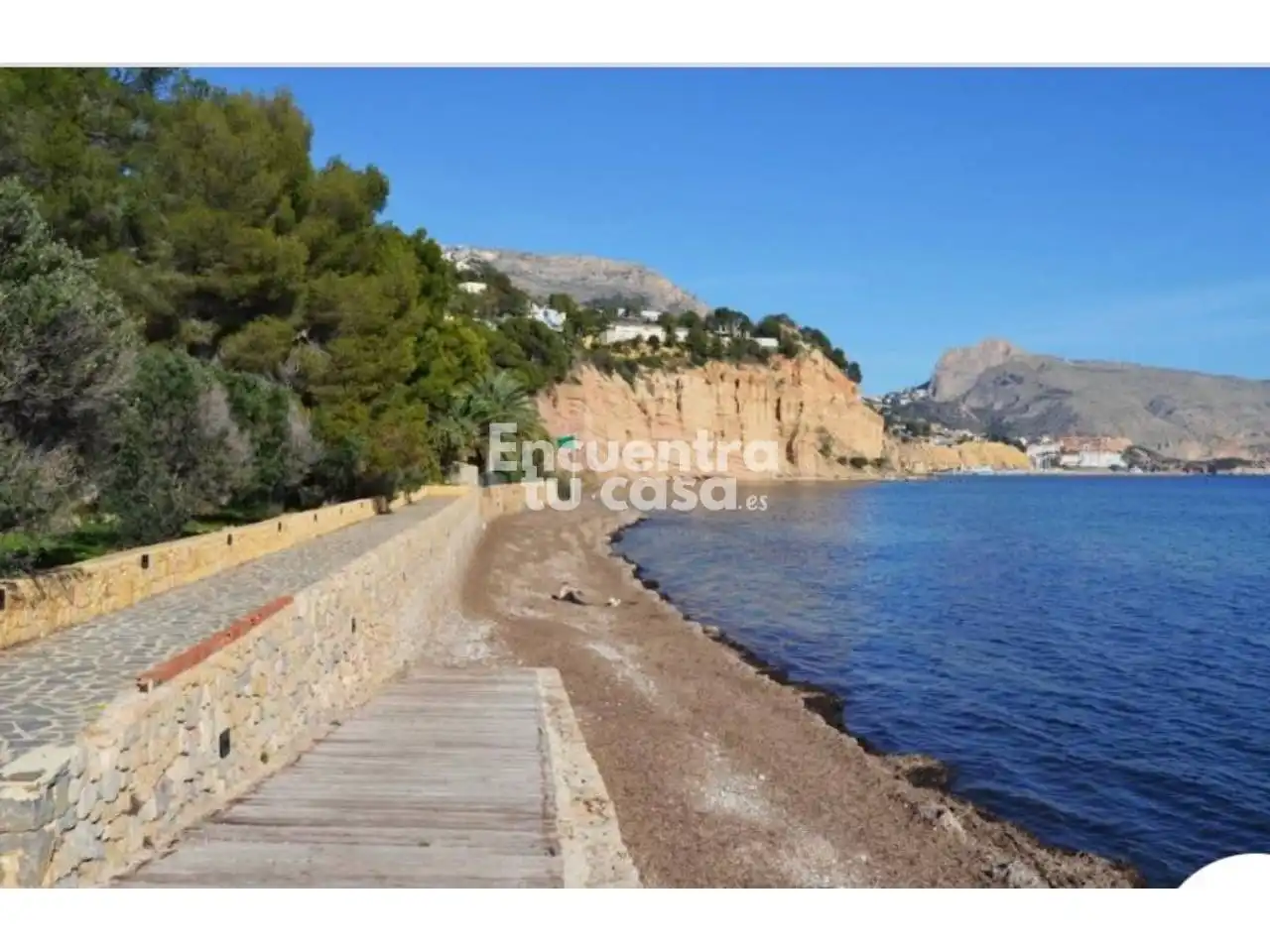 Vista exterior de Piso de alquiler en Altea