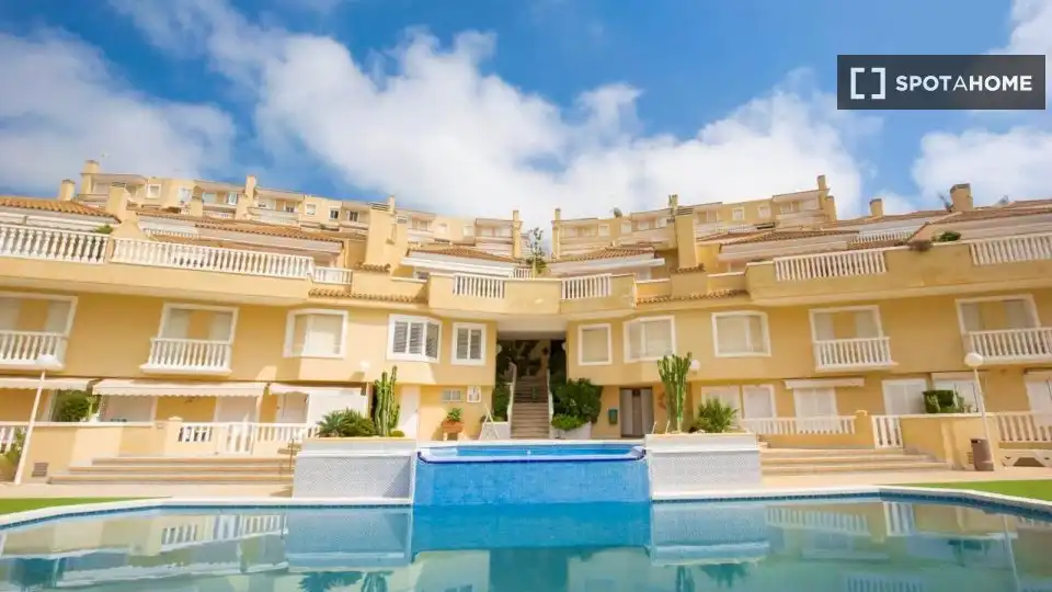 Exterior view of Apartments for share in La Manga del Mar Menor  with Air Conditioner, Terrace and Furnished