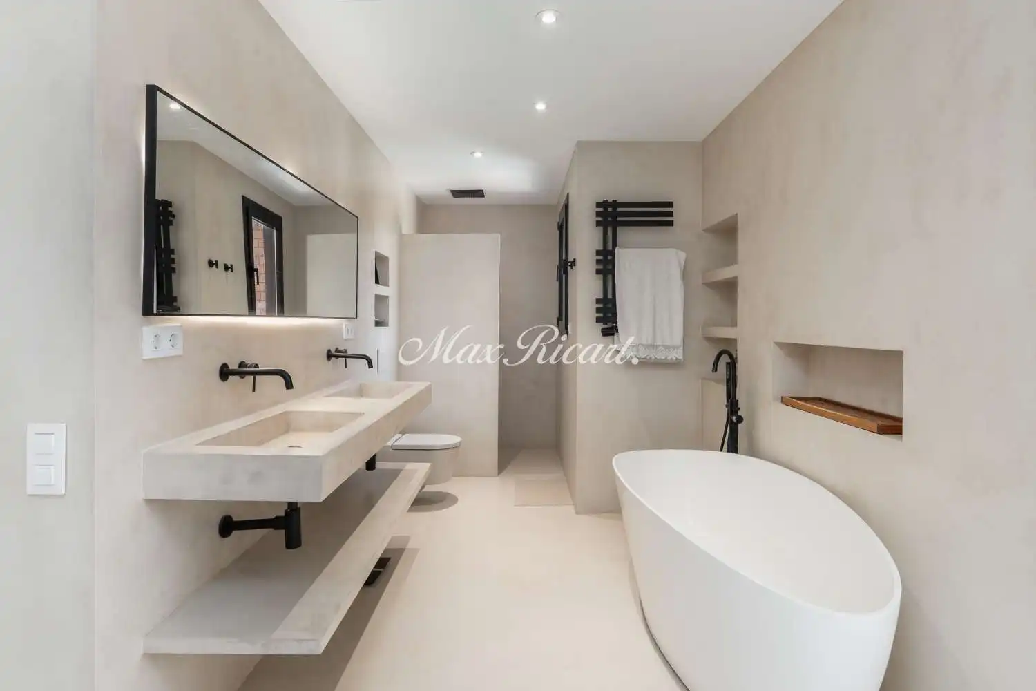 Bathroom of Houses for rent in Sant Just Desvern  with Air Conditioner, Heating and Terrace