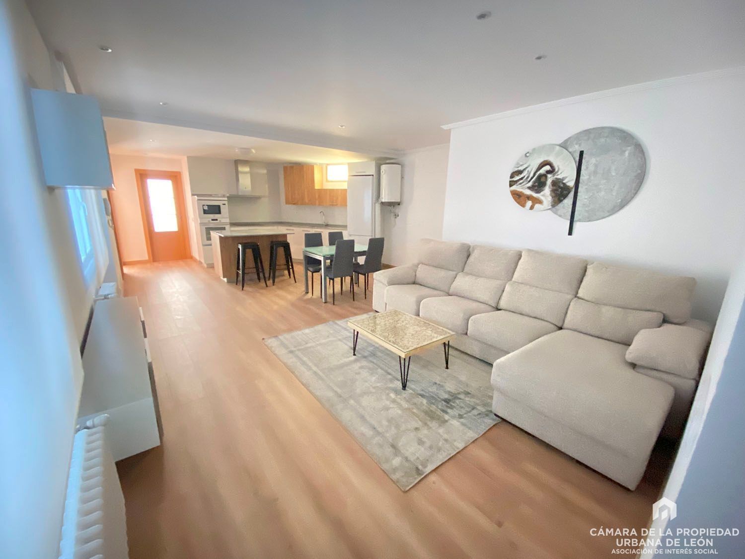 Living room of Flat to rent in León Capital   with Heating and Furnished