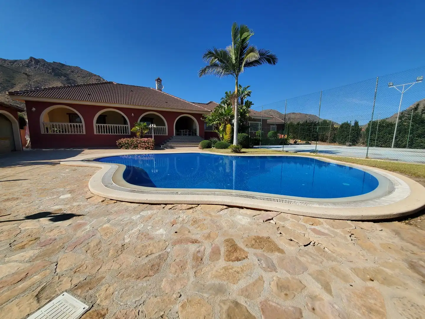 Piscina de Casa o chalet en venta en Cartagena con Aire acondicionado, Jardín privado y Terraza