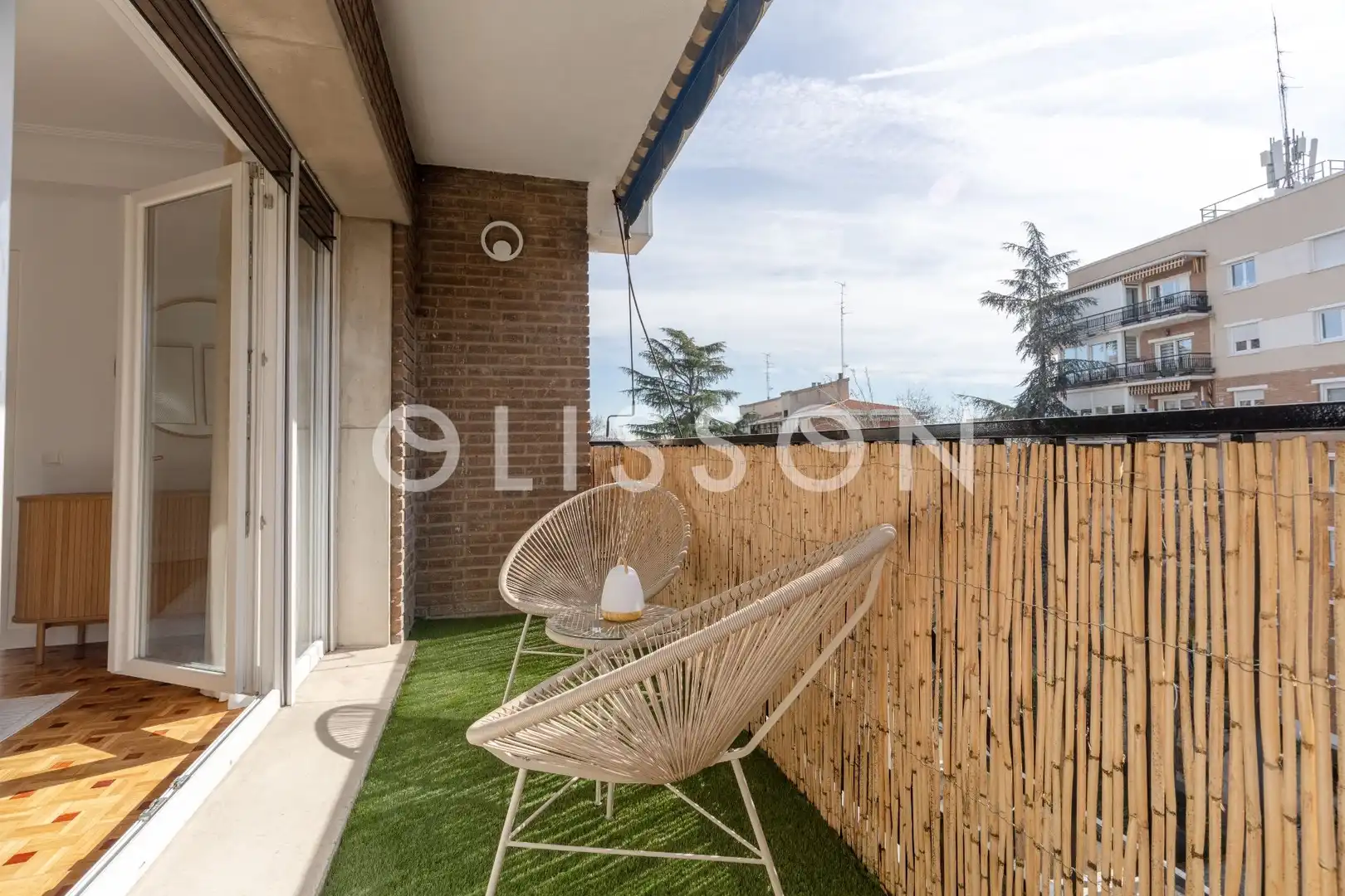 Terrace of Flat for rent in  Madrid Capital  with Air Conditioner, Heating and Terrace