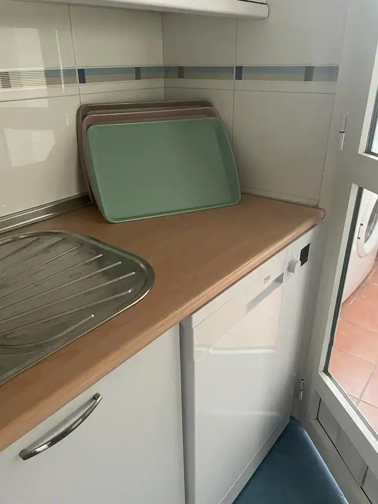Kitchen of Apartments for rent in Almería  with Air Conditioner, Heating and Furnished