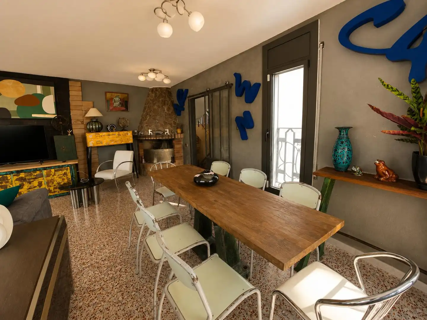 Dining room of Houses for sale in Santa Susanna  with Air Conditioner, Heating and Private garden