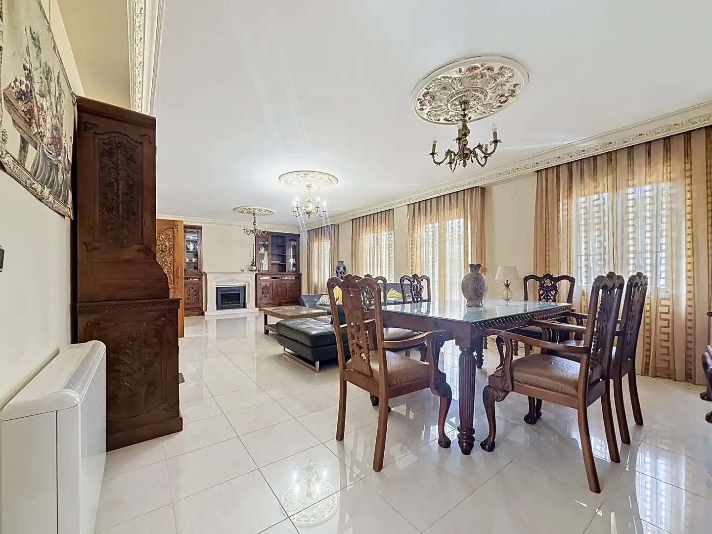 Comedor de Casa o chalet en venta en Beneixama con Aire acondicionado, Calefacción y Terraza