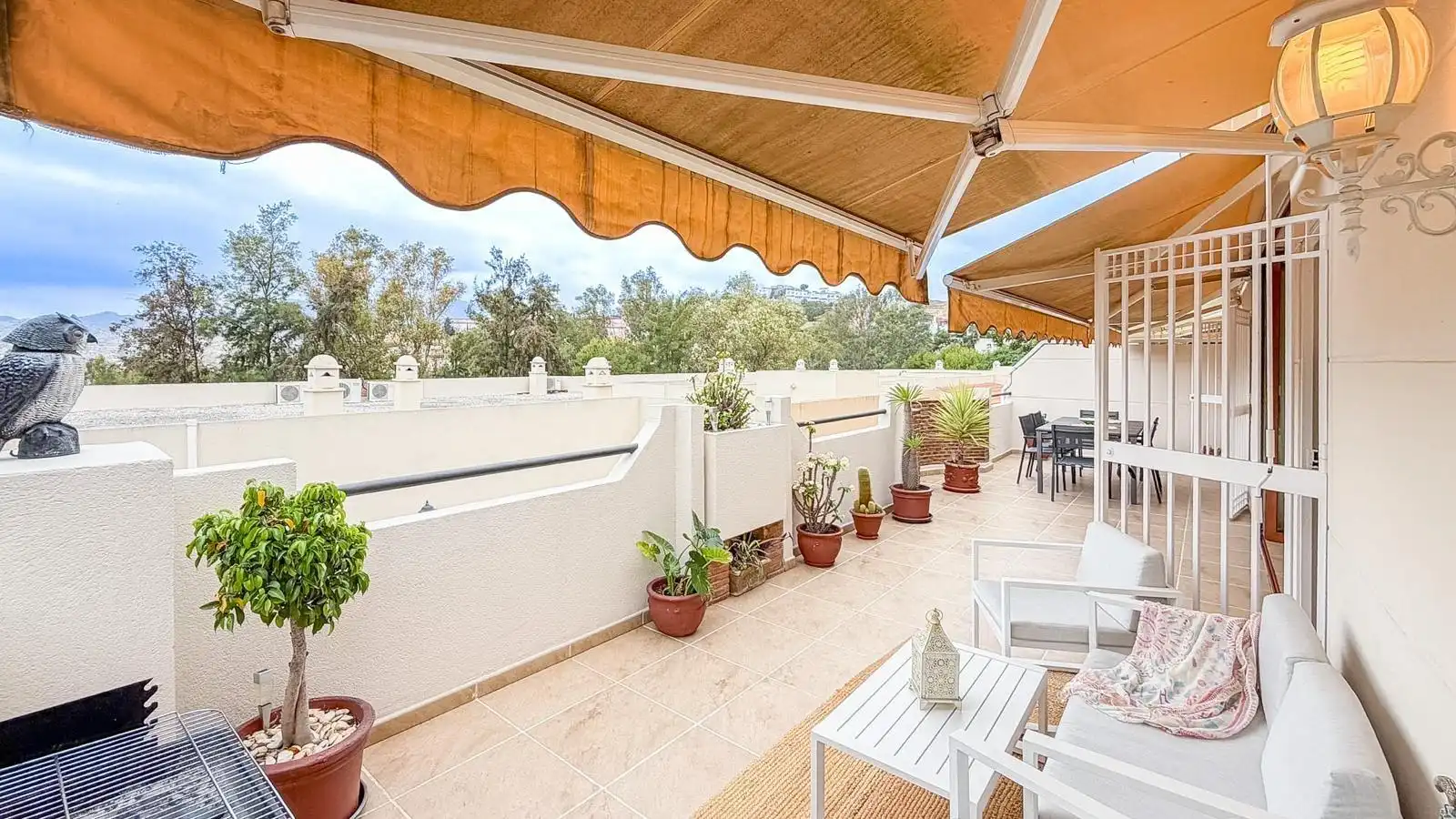 Terrace of Flat for sale in Málaga  with Air Conditioner, Heating and Private garden