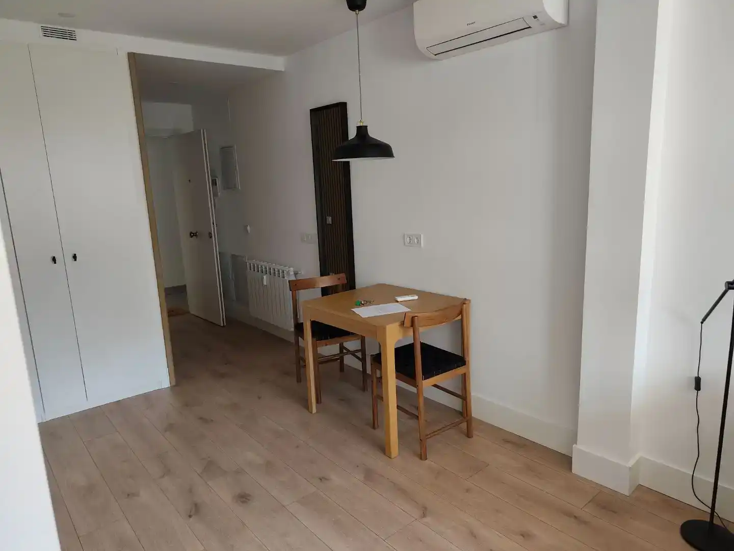 Esszimmer von Wohnung zur Miete in Madrid mit Klimaanlage, Abstellraum und Möbliert