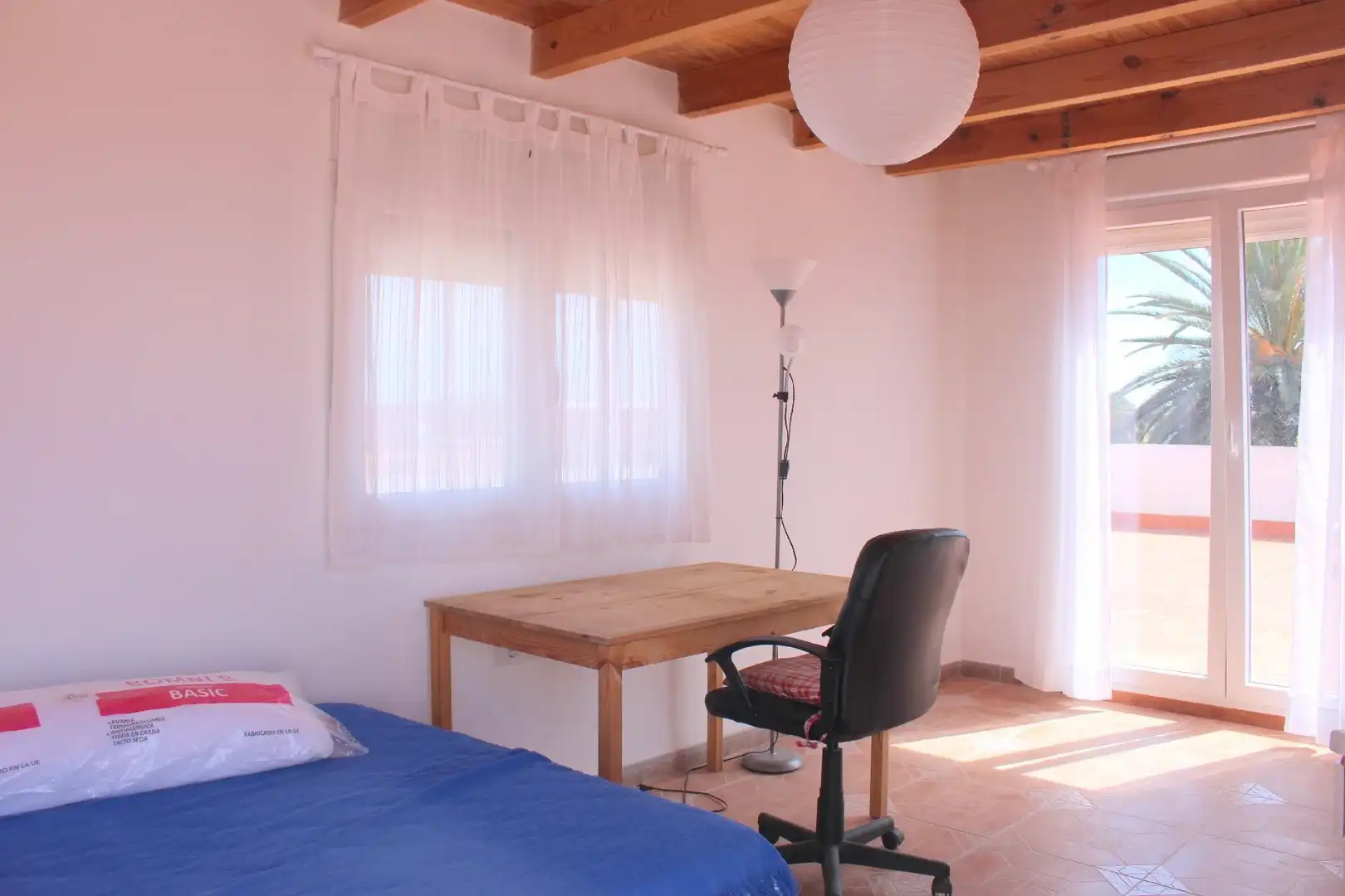 Bedroom of Houses for rent in Oliva  with Air Conditioner, Heating and Private garden