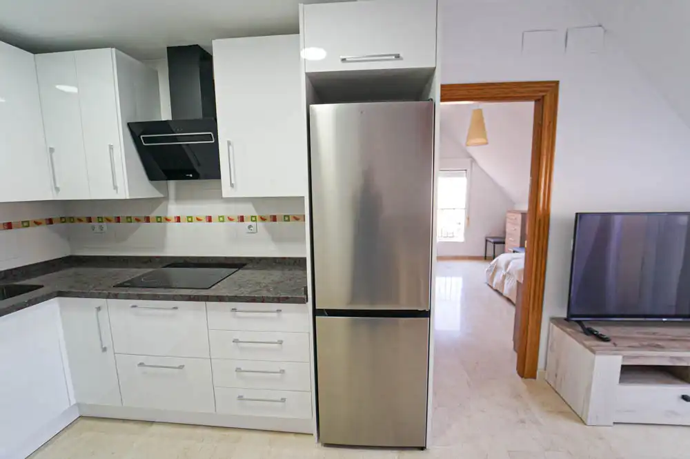 Kitchen of Flat for rent in Monachil  with Heating, Furnished and Oven