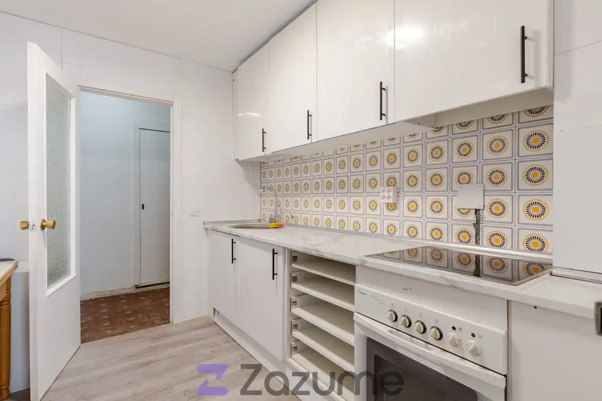 Cocina de Piso de alquiler en Móstoles con Calefacción, Parquet y Terraza