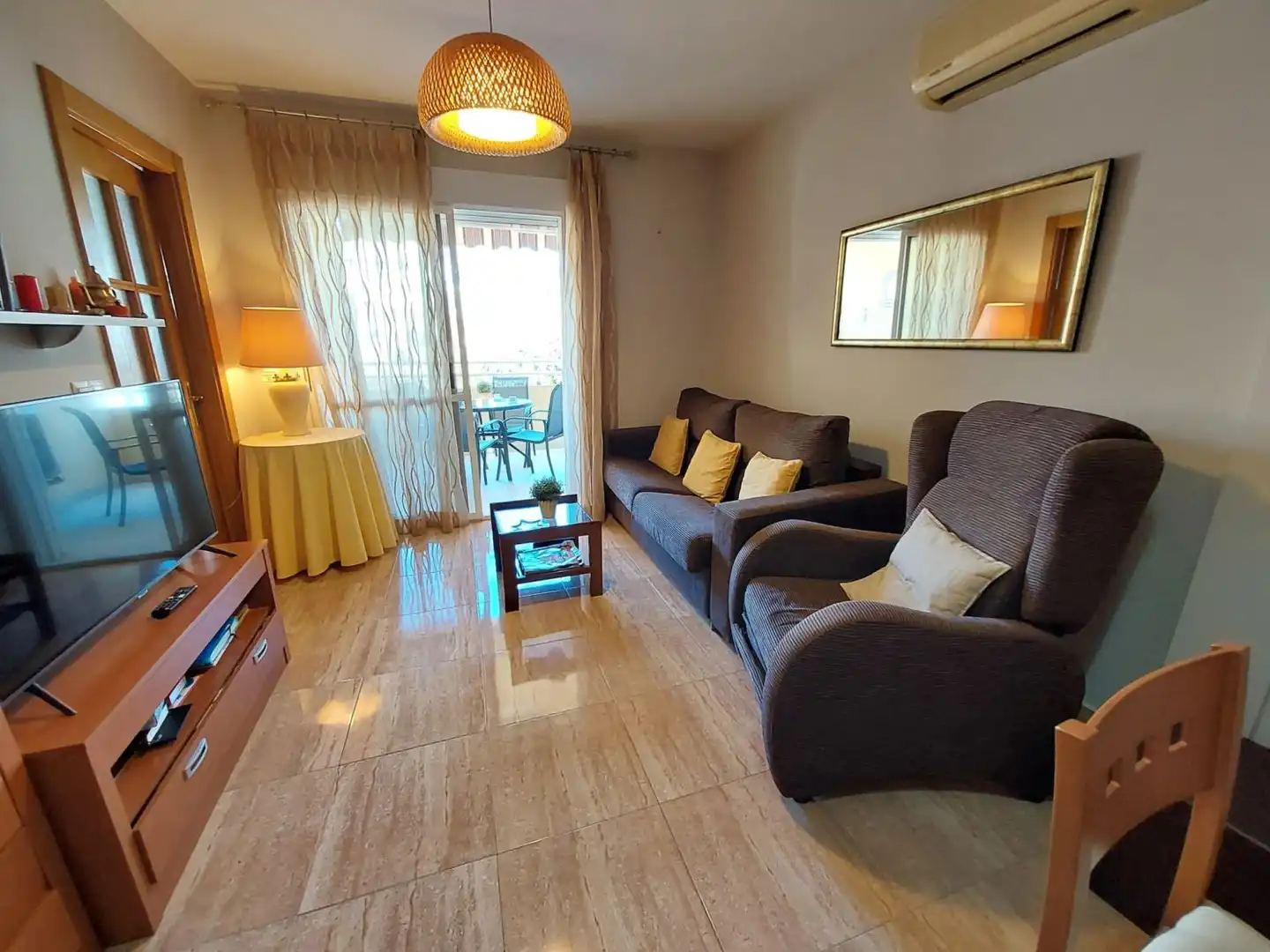 Sala d'estar de Apartament en venda en Centro
