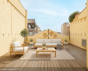 Terrassa de Àtic en venda en  Barcelona Capital amb Aire condicionat, Calefacció i Parquet