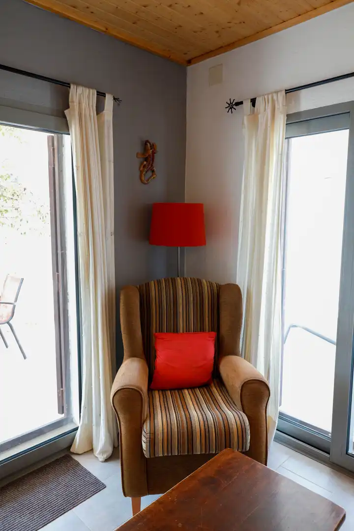 Wohnzimmer von Haus oder Chalet zum Verkauf in L'Escala mit Klimaanlage, Terrasse und Möbliert